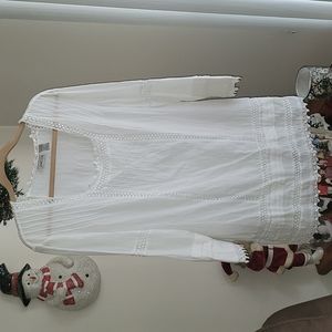 Chico's white tunic top